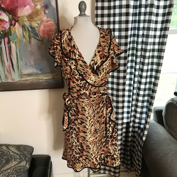 dress barn wrap dress